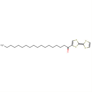 Molecular Structure of 128881-57-2 (1-Octadecanone, 1-[2-(1,3-dithiol-2-ylidene)-1,3-dithiol-4-yl]-)