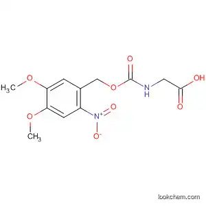Molecular Structure of 135997-56-7 (Glycine, N-[[(4,5-dimethoxy-2-nitrophenyl)methoxy]carbonyl]-)