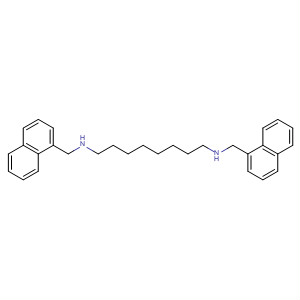 Molecular Structure of 145409-13-8 (1,8-Octanediamine, N,N'-bis(1-naphthalenylmethyl)-)