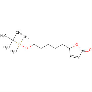 Molecular Structure of 146174-63-2 (2(5H)-Furanone, 5-[5-[[(1,1-dimethylethyl)dimethylsilyl]oxy]pentyl]-)