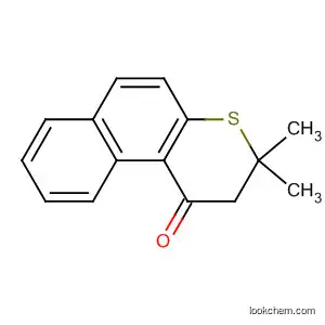 Molecular Structure of 147713-31-3 (1H-Naphtho[2,1-b]thiopyran-1-one, 2,3-dihydro-3,3-dimethyl-)