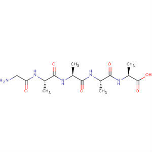 Molecular Structure of 148382-70-1 (L-Alanine, glycyl-L-alanyl-L-alanyl-L-alanyl-)