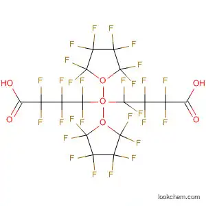 Molecular Structure of 151619-59-9 (Butanoic acid,
4,4'-[oxybis[(1,1,2,2,3,3,4,4-octafluoro-4,1-butanediyl)oxy]]bis[2,2,3,3,4,
4-hexafluoro-)