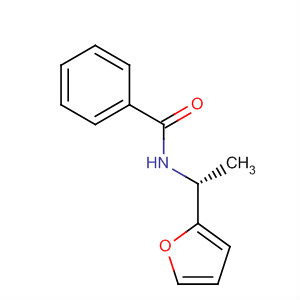 Molecular Structure of 151670-74-5 (Benzamide, N-[1-(2-furanyl)ethyl]-, (R)-)