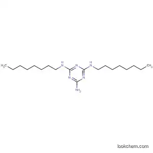 Molecular Structure of 154948-85-3 (1,3,5-Triazine-2,4,6-triamine, N,N'-dioctyl-)