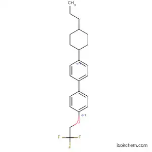 Molecular Structure of 155134-80-8 (1,1'-Biphenyl, 4-(4-propylcyclohexyl)-4'-(2,2,2-trifluoroethoxy)-, trans-)