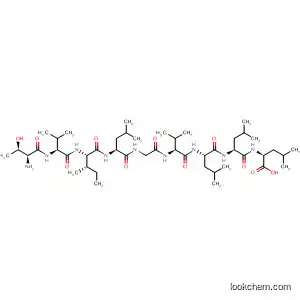 Molecular Structure of 156250-93-0 (L-Leucine,
L-threonyl-L-valyl-L-isoleucyl-L-leucylglycyl-L-valyl-L-leucyl-L-leucyl-)