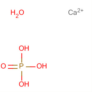 Molecular Structure of 15634-16-9 (Phosphoric acid, calcium salt (1:1), monohydrate)