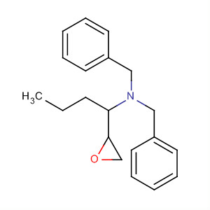 Molecular Structure of 156574-32-2 (Oxiranemethanamine, N,N-bis(phenylmethyl)-3-propyl-, trans-)