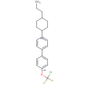 Molecular Structure of 156746-79-1 (1,1'-Biphenyl, 4-(chlorodifluoromethoxy)-4'-(4-propylcyclohexyl)-, trans-)