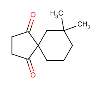 Molecular Structure of 156968-57-9 (Spiro[4.5]decane-1,4-dione, 7,7-dimethyl-)