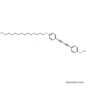 Molecular Structure of 160094-52-0 (Benzene, 1-[4-(4-methoxyphenyl)-1,3-butadiynyl]-4-(tetradecyloxy)-)