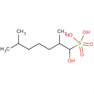Molecular Structure of 160098-17-9 (1-Heptanol, 2,6-dimethyl-, hydrogen sulfate, (R)-)
