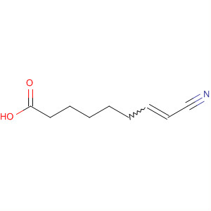 Molecular Structure of 161680-97-3 (7-Octenoic acid, 8-cyano-)