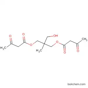 Molecular Structure of 172156-65-9 (Butanoic acid, 3-oxo-,
2-[(1,3-dioxobutoxy)methyl]-2-(hydroxymethyl)-1,3-propanediyl ester)