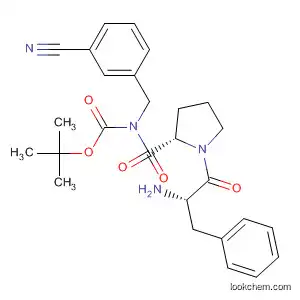 L-Prolinamide,
N-[(1,1-dimethylethoxy)carbonyl]-D-phenylalanyl-N-[(3-cyanophenyl)meth
yl]-