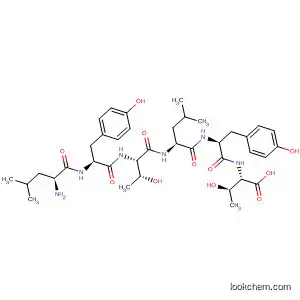 Molecular Structure of 172482-96-1 (L-Threonine, L-leucyl-L-tyrosyl-L-threonyl-L-leucyl-L-tyrosyl-)