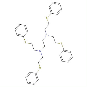 1,2-Ethanediamine, N,N,N',N'-tetrakis[2-(phenylthio)ethyl]-
