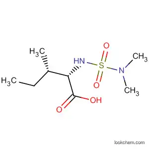Molecular Structure of 174602-64-3 (L-Isoleucine, N-[(dimethylamino)sulfonyl]-)