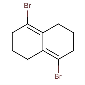 Molecular Structure of 176166-83-9 (Naphthalene, 1,5-dibromo-2,3,4,6,7,8-hexahydro-)