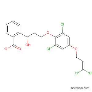 Molecular Structure of 178043-47-5 (1-Propanol, 3-[2,6-dichloro-4-[(3,3-dichloro-2-propenyl)oxy]phenoxy]-,
benzoate)