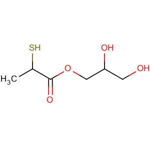 Propanoic acid, 2-mercapto-, 2,3-dihydroxypropyl ester