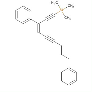 Molecular Structure of 183598-41-6 (Silane, (3,9-diphenyl-3-nonene-1,5-diynyl)trimethyl-, (Z)-)
