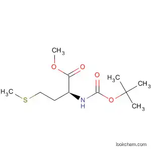 Molecular Structure of 183607-05-8 (Methionine, N-[(1,1-dimethylethoxy)carbonyl]-, methyl ester)