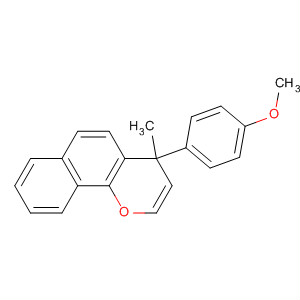 Molecular Structure of 183662-06-8 (4H-Naphtho[1,2-b]pyran, 4-(4-methoxyphenyl)-4-methyl-)