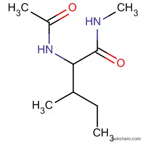 Molecular Structure of 97695-25-5 (Pentanamide, 2-(acetylamino)-N,3-dimethyl-)