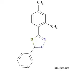 Molecular Structure of 183882-26-0 (1,3,4-Thiadiazole, 2-(2,4-dimethylphenyl)-5-phenyl-)