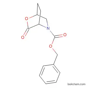 Molecular Structure of 183882-61-3 (2-Oxa-5-azabicyclo[2.2.2]octane-5-carboxylic acid, 3-oxo-,
phenylmethyl ester, (1R)-)