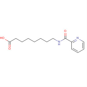 Molecular Structure of 183990-40-1 (Octanoic acid, 8-[(2-pyridinylcarbonyl)amino]-)