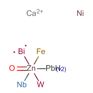 Bismuth calcium iron lead nickel niobium tungsten zinc oxide