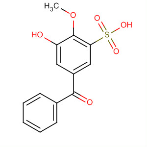 Benzenesulfonic acid, 5-benzoyl-3-hydroxy-2-methoxy-