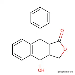 Naphtho[2,3-c]furan-1(3H)-one,
3a,4,9,9a-tetrahydro-4-hydroxy-9-phenyl-