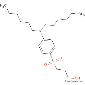 Molecular Structure of 184829-69-4 (1-Propanol, 3-[[4-(dihexylamino)phenyl]sulfonyl]-)