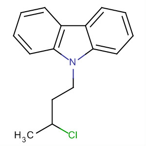 Molecular Structure of 184845-64-5 (9H-Carbazole, 9-(3-chlorobutyl)-)