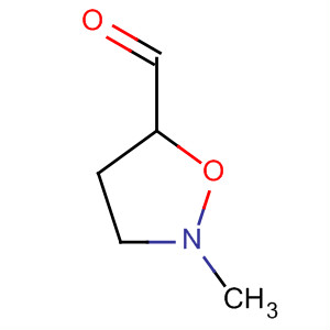 Molecular Structure of 184845-85-0 (5-Isoxazolidinecarboxaldehyde, 2-methyl-)