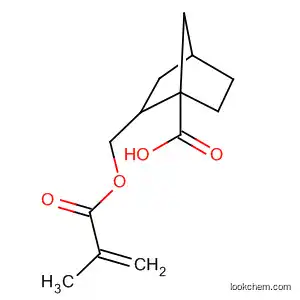 Molecular Structure of 184856-63-1 (Bicyclo[2.2.1]heptanecarboxylic acid,
[[(2-methyl-1-oxo-2-propenyl)oxy]methyl]-)