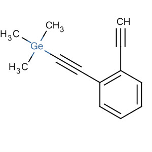Molecular Structure of 184865-95-0 (Germane, [(2-ethynylphenyl)ethynyl]trimethyl-)
