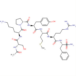 L-Phenylalaninamide, N-acetyl-L-seryl-L-lysyl-L-prolyl-L-tyrosyl-L-methionyl-L-arginyl-