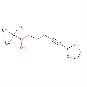 Molecular Structure of 184941-58-0 (Furan, 2-[5-[(1,1-dimethylethyl)dioxy]-1-pentynyl]tetrahydro-)