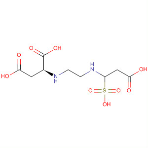 Molecular Structure of 184953-13-7 (Aspartic acid, N-[2-[(2-carboxy-1-sulfoethyl)amino]ethyl]-)