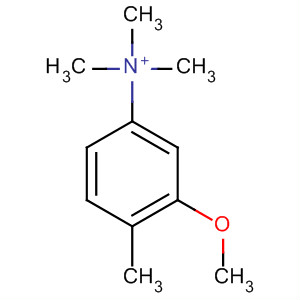 Molecular Structure of 185018-82-0 (Benzenaminium, 3-methoxy-N,N,N,4-tetramethyl-)