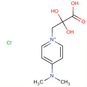 Molecular Structure of 185026-85-1 (Pyridinium, 1-(2-carboxy-2,2-dihydroxyethyl)-4-(dimethylamino)-,
chloride)