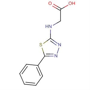 Molecular Structure of 185034-19-9 (Glycine, N-(5-phenyl-1,3,4-thiadiazol-2-yl)-)