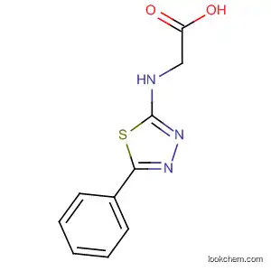 Molecular Structure of 185034-19-9 (Glycine, N-(5-phenyl-1,3,4-thiadiazol-2-yl)-)