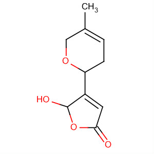 Molecular Structure of 185038-70-4 (2(5H)-Furanone, 4-(3,6-dihydro-5-methyl-2H-pyran-2-yl)-5-hydroxy-)
