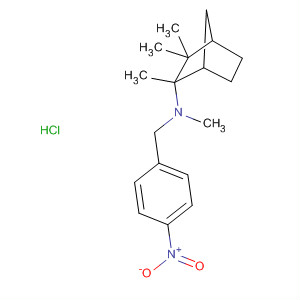 Bicyclo[2.2.1]heptan-2-amine, N,2,3,3-tetramethyl-N-[(4-nitrophenyl)methyl]-, monohydrochloride